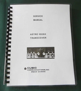 Manual de servicio Cubic/Swan 102BX: Incluye 31 esquemas desplegables y cubiertas de plástico - Imagen 1 de 1