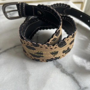 Betsy Johnson Belt Animal Print 37 In Faux Leather - Picture 1 of 3