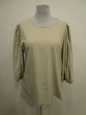 Lady Day Bluse 3/4 Ballonärmel beige Gr.L (B84-08) - Bild 1 von 4