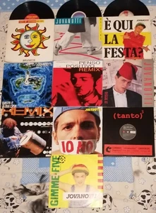 LOTTO 10 x Vinile 12 JOVANOTTI TANTO, NON M'ANNOIO, L'OMBELICO DEL MONDO, PENSO  - Foto 1 di 24