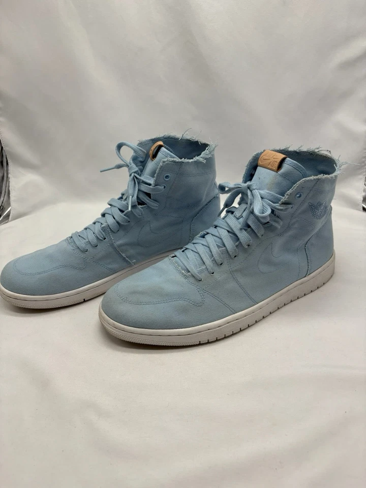 Air Jordan 1 Retro Deconstruido Alta Pascua Para hombres 11 Nike Azul 867338-425 Foto 1 de 4