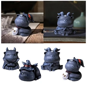 Statue de chat en résine, cadeau pour collectionneurs et décorateurs - Picture 1 of 28