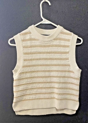 Suéter Pullover Suave Sin Mangas French Connection Damas Talla XS Foto 1 de 4