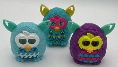 Lote de 3 ojos móviles Furby Hasbro 2013 McDonald's Happy Meal Foto 1 de 4