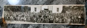 1952 10" x 43" Photo of Homecoming at Green Springs Baptist Church Parkton, NC - Picture 1 of 17