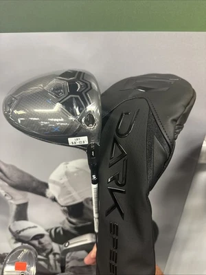 NEW Cobra Dark Speed X Driver 10.5 Degree Linq 6F4 Stiff Shaft Std Length - Image 1 of 4