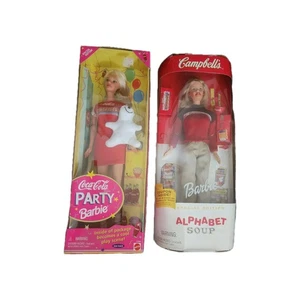 1998 Special Edition Coca-Cola/ CampbellSoup Barbie Puppen Vintage in Boxen - Bild 1 von 12