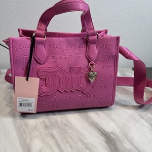 Juicy Couture Juicy Pink UPGRADE U MINI TOTE (Hot Pink Mini Tote) - Bild 1 von 8