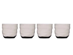 Tumblers Ichendorf Milano Poseidon Smoke x4 Ø 8.5x7.5 cm BRAND NEW £68.00 RRP - Picture 1 of 24