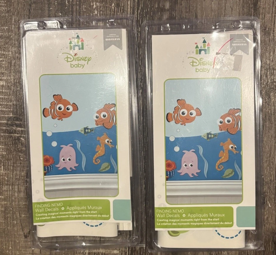 Disney Pixar Finding Nemo Self Adhesive Wall Decals