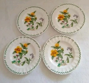 MIKASA MAXIMA SUMMER SYMPHONY 6 1/2" BREAD/DESSERT PLATE FINE CHINA SET OF 4 - Picture 1 of 5