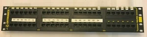 Ortronics Cat 5e 48-Port Patch Panel OR-851004038 T568B - Picture 1 of 3