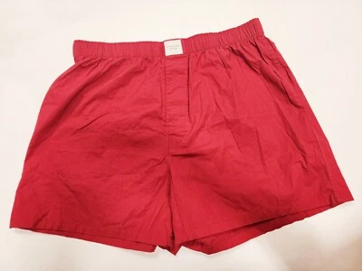 Calzoncillos boxer elásticos American Eagle para hombre rojos talla XL ropa interior cómodos calzoncillos regalo  Foto 1 de 4