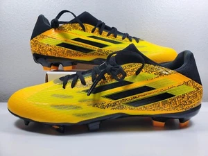NEW Adidas X Speedflow Messi.3 FG Soccer Cleats Yellow Black Size 12 GW7419 - Picture 1 of 8