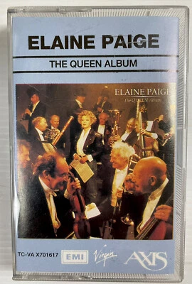 Elaine Paige The Queen Album Music Cassette Tape TC-VAC-701617 Virgin 1988 OG - Image 1 of 4