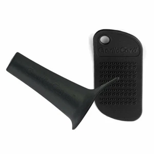 Garlic Duo GarlicCard / GarlicCone - Juego de pelador y rallador de ajo - Negro - Imagen 1 de 5