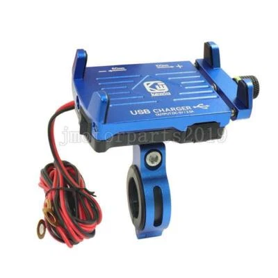 Soporte de teléfono cargador USB para Yamaha V-Star 650 950 1100 1300 clásico EE. UU. Foto 1 de 4