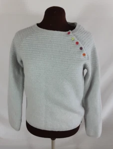 Heyton Light Grey Lambswool Blend Jumper - UK Size 12 - EU 38 - Picture 1 of 5