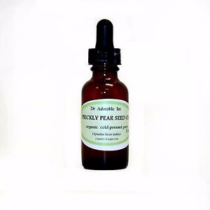 Premium Prickly Pear Seed Oil Cold Pressed Pure Organic Fresh Skin Care Health
