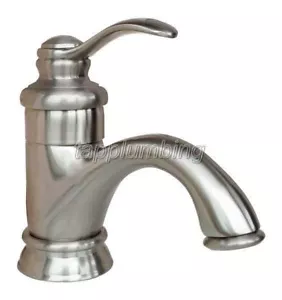 Gebürstete Nickeloberfläche Badezimmer Waschbecken Wasserhahn Gefäßspüle Mixer Wasserhahn tbn008 - Bild 1 von 7