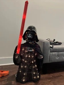 Darth Vader Outdoor Christmas Decoration 30” Tall Light Up - Picture 1 of 11
