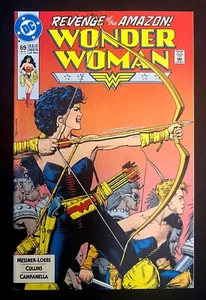 Arte de portada de Brian Bolland de alta calidad de Wonder Woman #69 DC Comics 1992 - Imagen 1 de 2