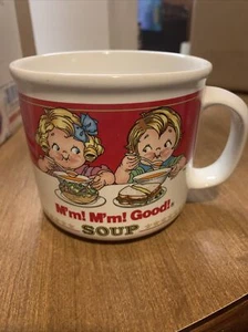 Campbell's Soup Collectible Coffee Mug/Cup M'm! M'm! Good! 1989 Vintage 14oz - Picture 1 of 5