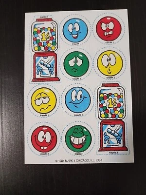 Parches Scratch N Sniff Mark 1 Vintage 1984 - Gumalls Foto 1 de 4