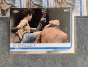 2019 Topps UFC Chrome Sean O'Malley Base card
