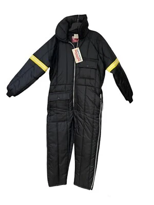 Macacão de neve vintage JC Penny Snowmobile vestuário corpo inteiro masculino médio NOVO! - Imagem 1 de 4