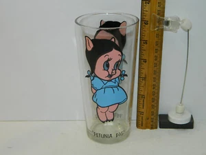 Petunia Pig Looney Tunes Pepsi Collector Series Glass 1973 - Picture 1 of 5