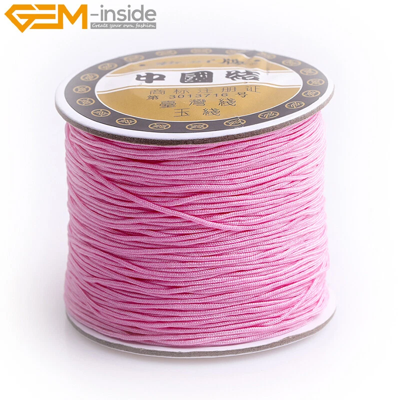 120 Meters Nylon Thread Delicate Strings Knotting Line for Jewelry Craft 0.8mm - Image 1 of 4