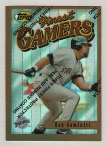 1996 Topps Finest Bronze Refractor #012 Ken Caminiti San Diego Padres BV$5 #12 - Picture 1 of 1