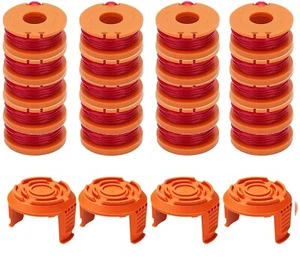 For WORX WA0010 Replacement Spool Line Cap WG166 Grass Trimmer/Edger,10ft 0.065" - Picture 1 of 15