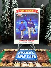 1991 Score Baseball Nolan Ryan Rangers 1990 Highlight 300 Career Victories 417
