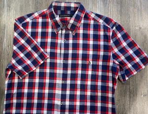 French Connection Shirt Cotton UK Medium Red Check Men's French Connection Shirt - Picture 1 of 5