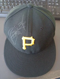A.J. Burnett Autographed BaseballHat Signed #34 AJ Burnett New Era 7 1/8 RARE - Picture 1 of 5