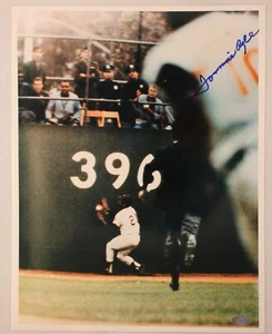 Tommie Agee Signed 1969 World Series "Catch" 11x14 Photo Steiner Sports - Picture 1 of 2