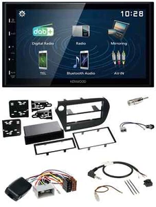 Kenwood 2DIN Bluetooth Lenkrad USB DAB Autoradio für Honda Insight ZE2 2009-2013 - Bild 1 von 10