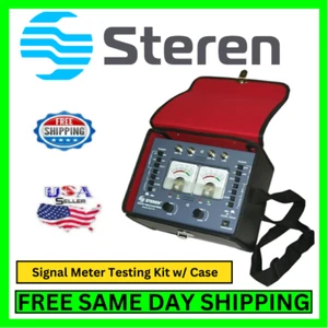 Satellite Signal Meter Analog Finder Antenna Testing Level, Current, Volts, Tone - Picture 1 of 5