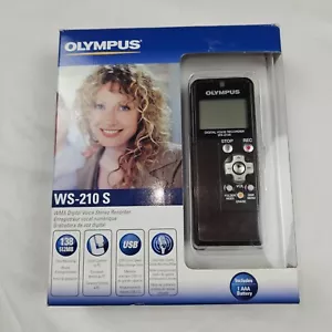 Olympus WS-210S (512 MB, 138,5 ore) registratore vocale digitale portatile NUOVO - Foto 1 di 6