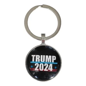Paperino TRUMP 2024 - Portachiavi pendente in lega di vetro 25 mm - Nuovo - Foto 1 di 2