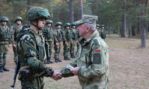 New!Stripe-chevron of the military model of the Army of the Republic of Belarus - Picture 1 of 9