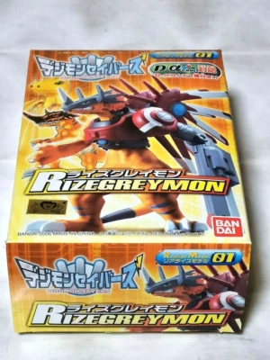 Digimon Savers Rizegreymon Rize Greymon Realize Model Kit BANDAI Vintage RARE - Image 1 of 2
