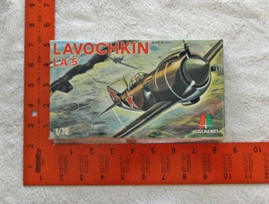 Lavochkin LA 5 1:72 Italaerei Plastic Model Kit#110 Sealed Complete Vintage - Picture 1 of 6
