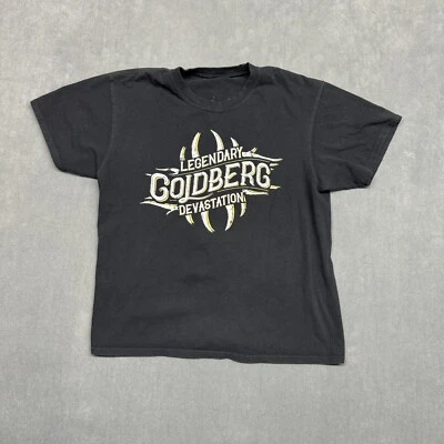 WWE Wrestling Bill Goldberg Legendary Devastation Black T Shirt Large* - Image 1 of 4