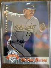 ROBIN YOUNT 44 MILWAUKEE BREWERS 1992 UPPER DECK ALL STAR HEROES AllStar Fanfest