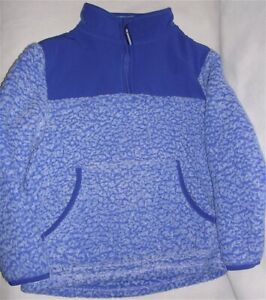 Wonder Nation Ultra Blue Pullover Sweater w/ Pockets Boy Size M (8) Band Collar