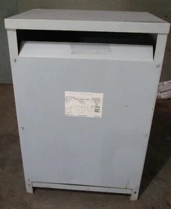 CHALLENGER 632-LP3T MODEL 5 TRANSFORMER 63kVA Pri 480 Delta / Sec.460Y/266V 3PH - Picture 1 of 8