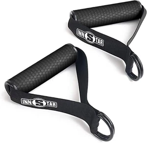Upgraded Heavy Duty Exercise Handles, Cable Machine Attachments Resistance Bands - Picture 1 of 12